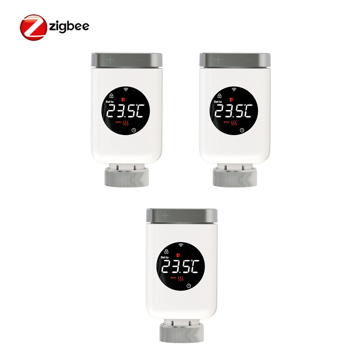 Vanne Thermostatique Connectée WiFi & ZigBee™