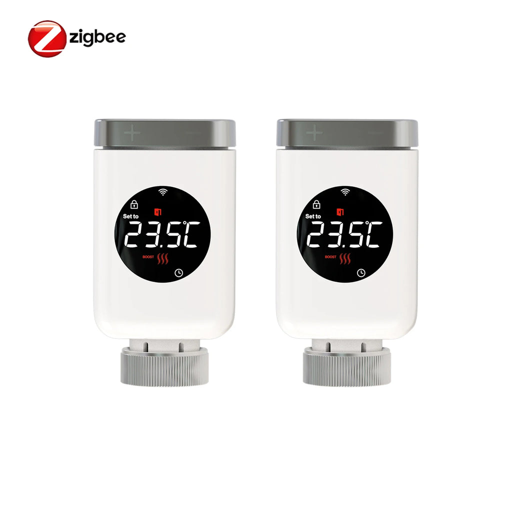 Vanne Thermostatique Connectée WiFi & ZigBee™
