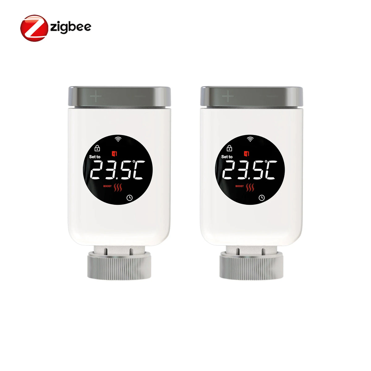 Vanne Thermostatique Connectée WiFi & ZigBee™