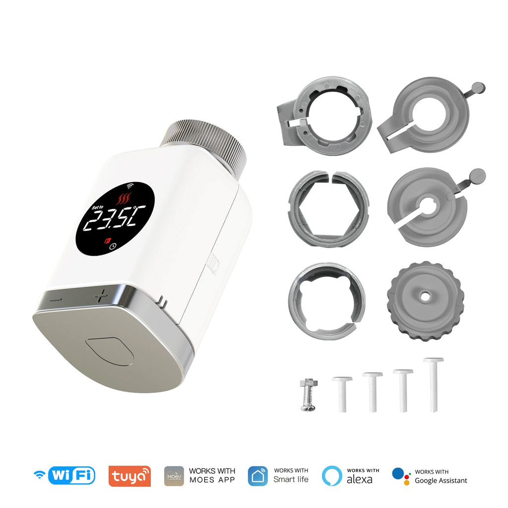 Vanne Thermostatique Connectée WiFi & ZigBee™