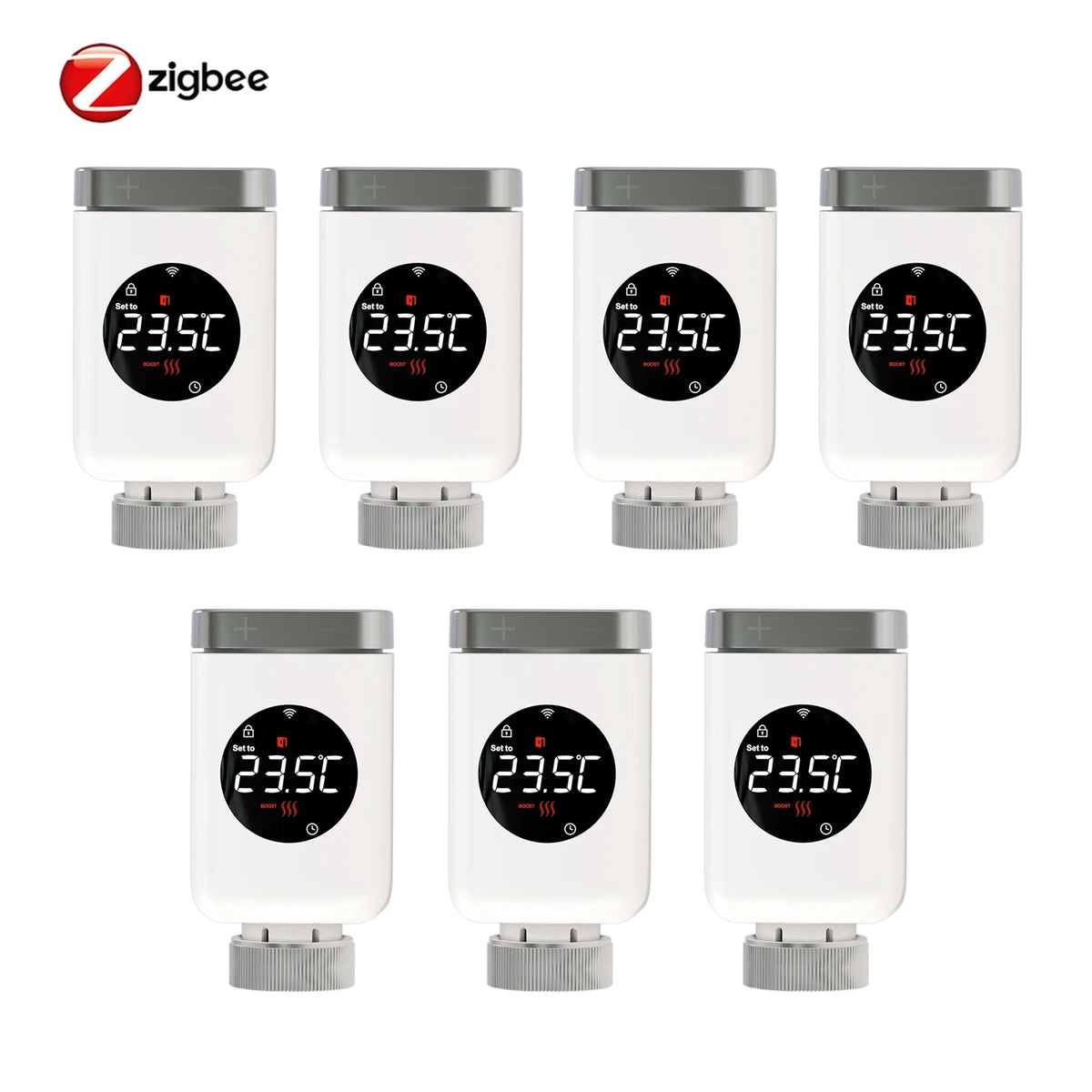 Vanne Thermostatique Connectée WiFi & ZigBee™