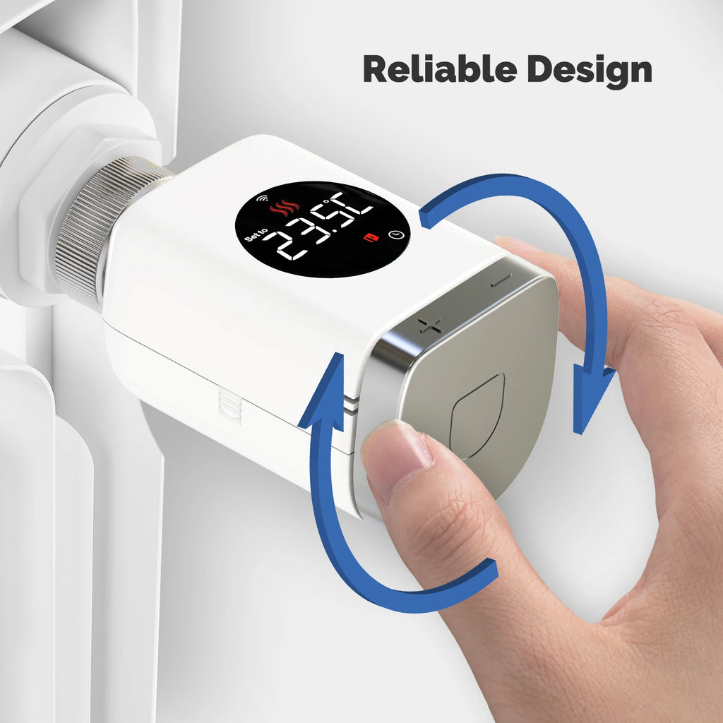 Vanne Thermostatique Connectée WiFi & ZigBee™
