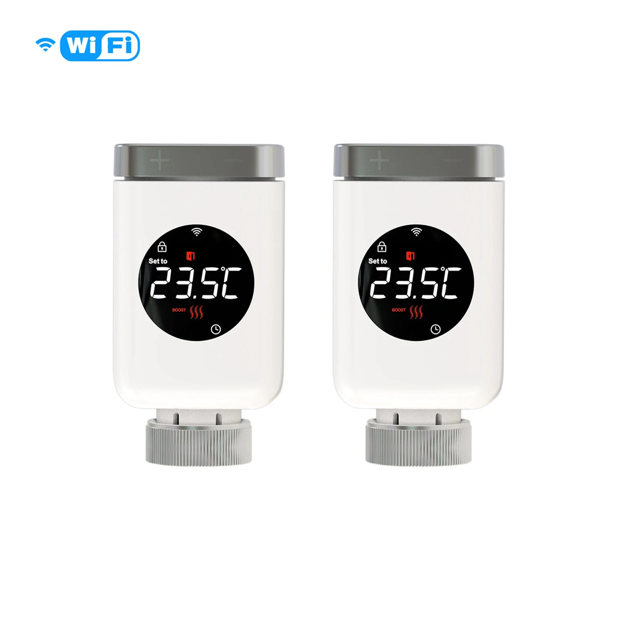 Vanne Thermostatique Connectée WiFi & ZigBee™
