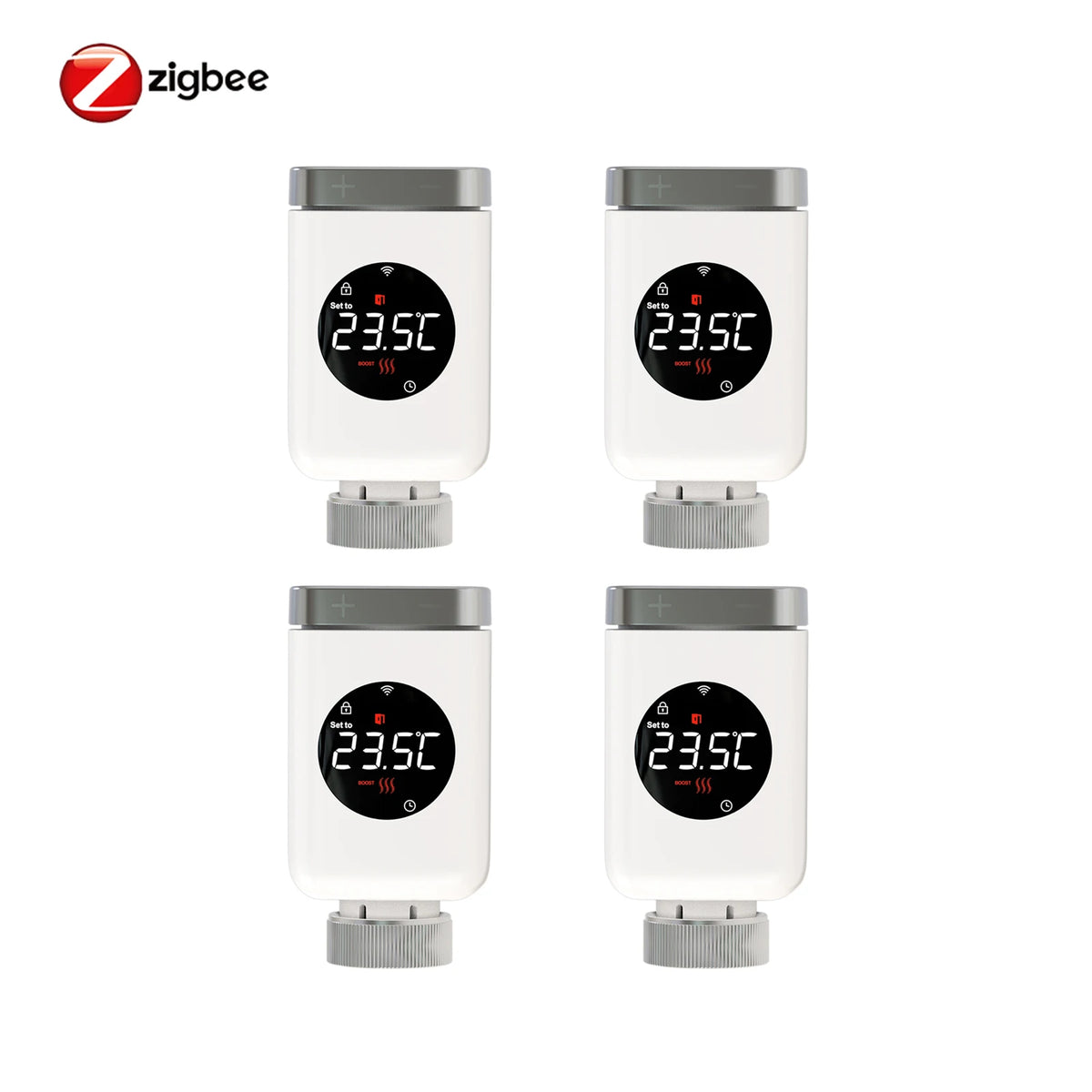 Vanne Thermostatique Connectée WiFi & ZigBee™