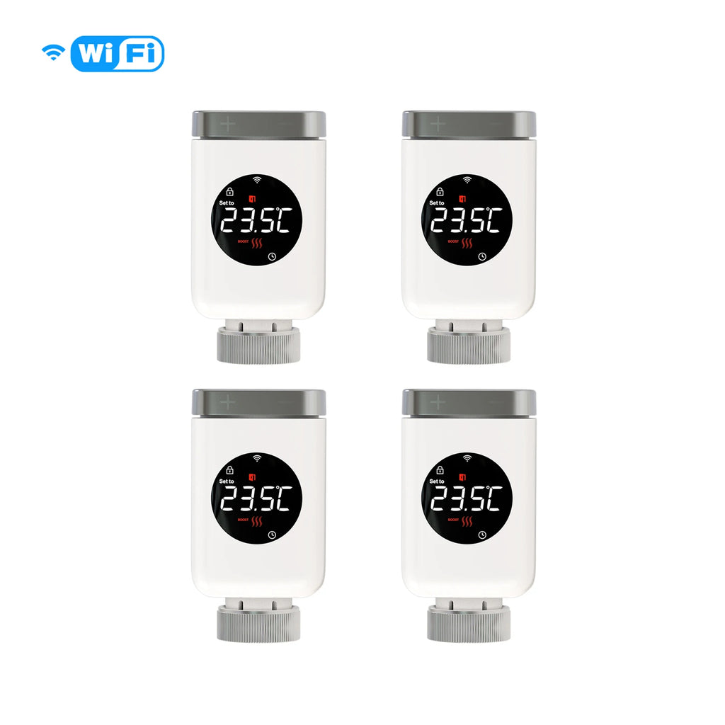 Vanne Thermostatique Connectée WiFi & ZigBee™