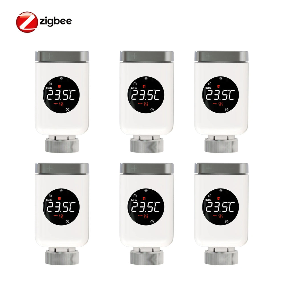 Vanne Thermostatique Connectée WiFi & ZigBee™