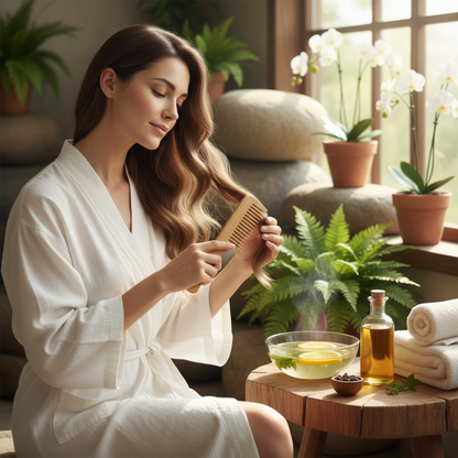 Peigne à Dents Larges en Bois™