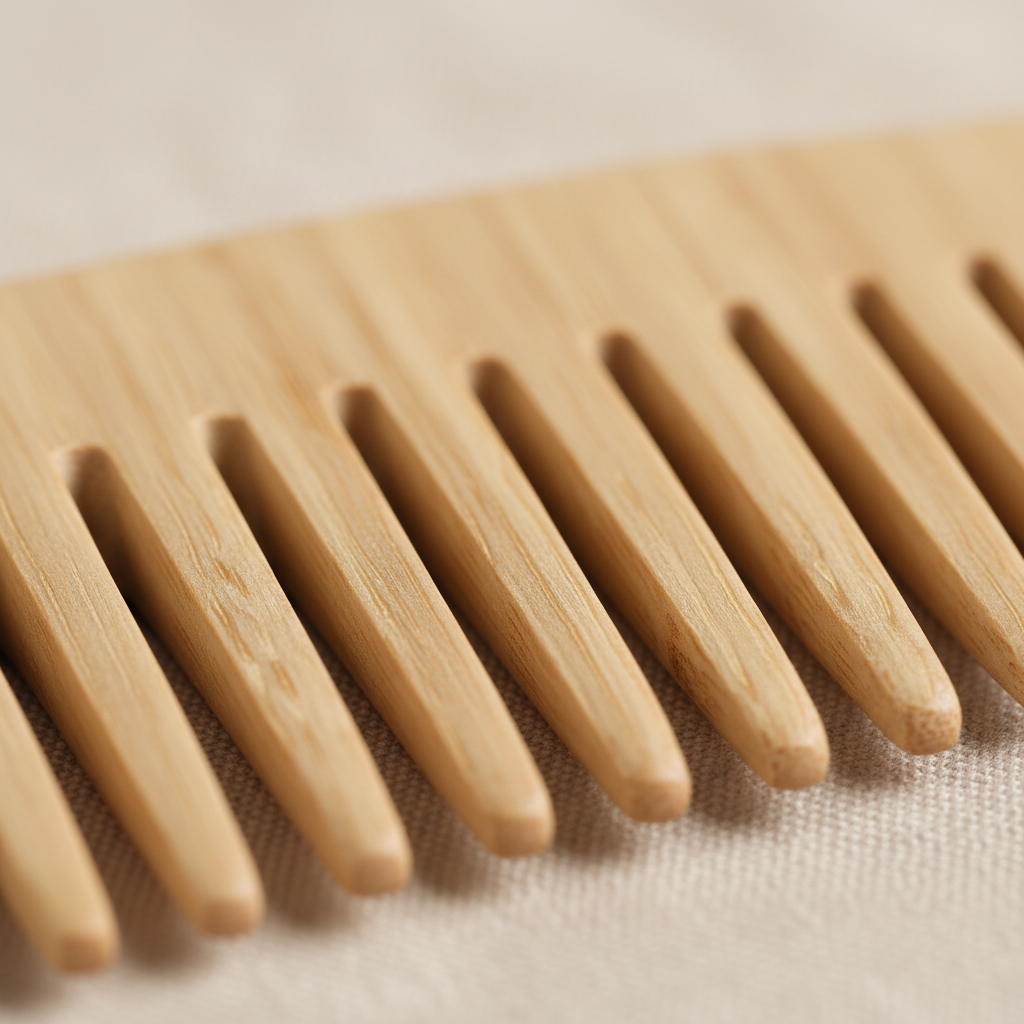 Peigne à Dents Larges en Bois™