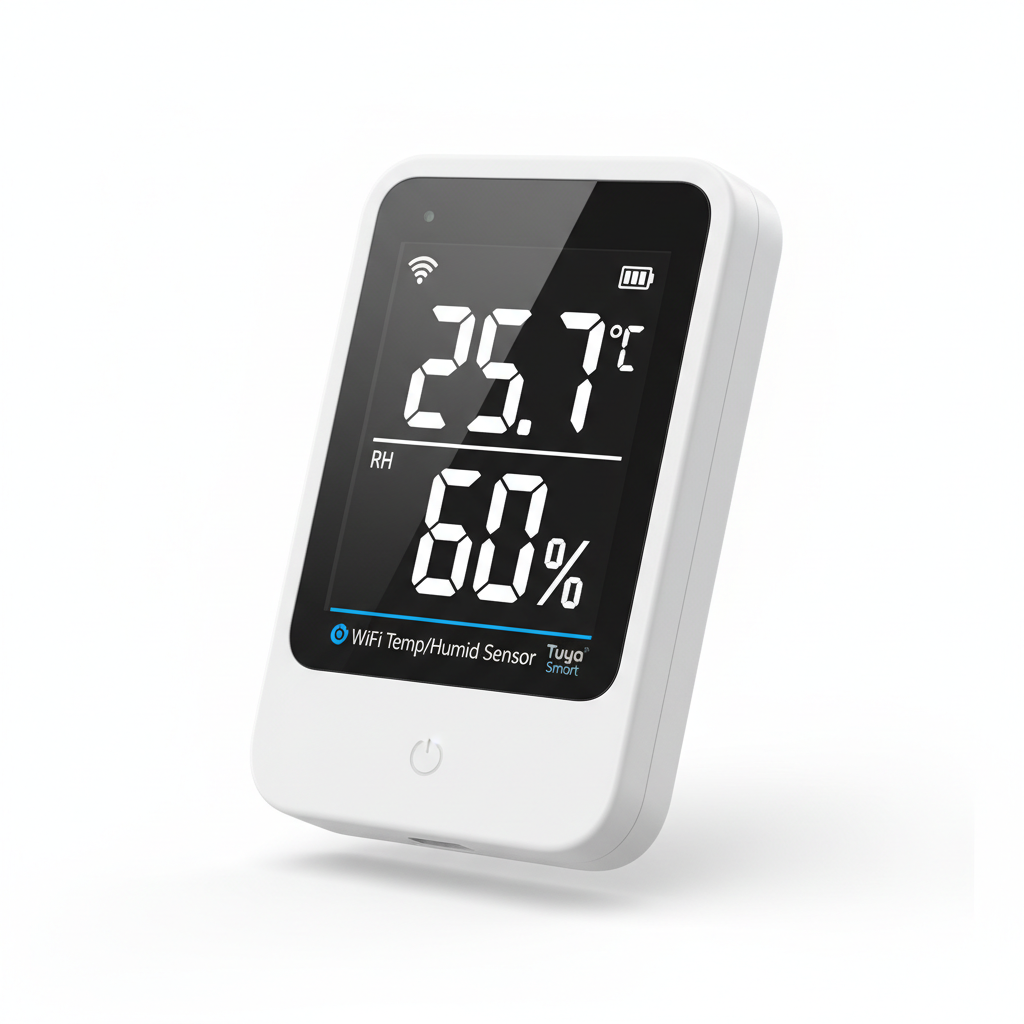 Capteur temp fond blanc