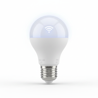 Ampoule LED fond blanc