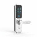 Serrure bluetooth fond blanc