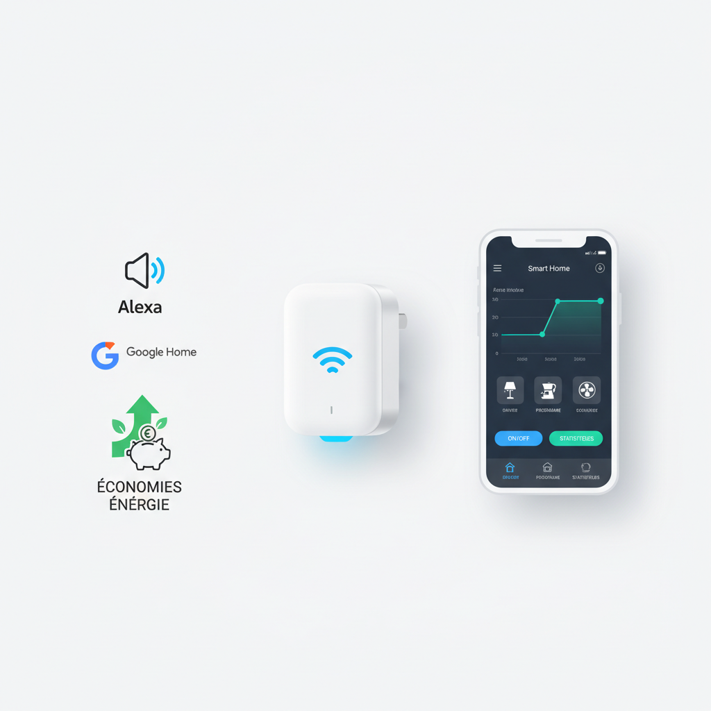 Prise Connectée avec Suivi Conso™